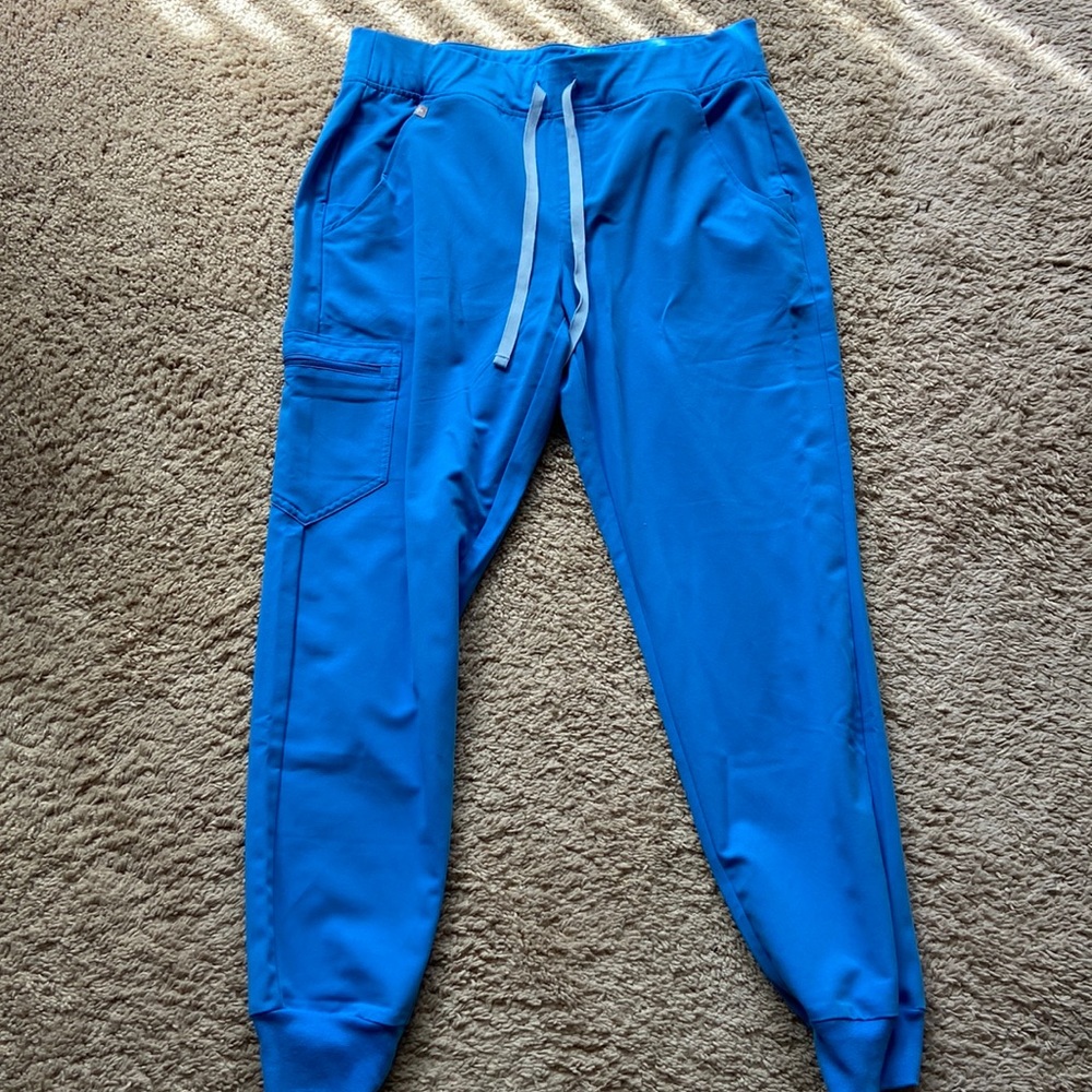 Figs Zamora Jogger Sz- medium regular Capri Blue